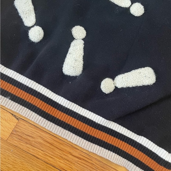 Melange Girl by Kidichic Knit Sweater Dress Girls Size 10 Black Knee Length - Picture 6 of 6